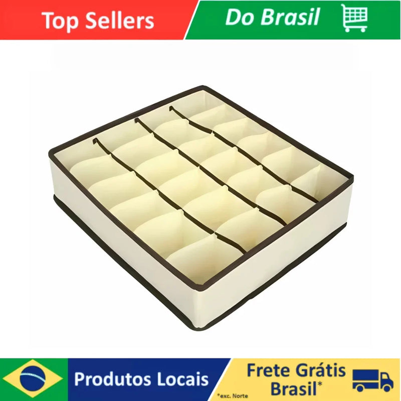 🧦 Organizador Dobrável de Gavetas – NoEnName_Null (BoxfastTech)