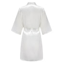 Satin Silk Robes Plus Size Wedding Bathrobe Bride Bridesmaid Mother Maid of Honor Gown Women Clothing Sleepwear Sage Green