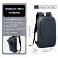 HK Slim Backpack For Men 15.6 Inch Laptop Bags Waterproof Minimalist Business Backpack With USB Charging Casual Travel Work Bag