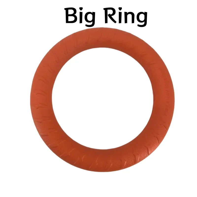 EVA Pet Toy Ball Dog Floating Ball Training Dog Pull Ring Bite Resistant Teething Pet Ball Rope Ball Foam Bite Resistant Dog Toy