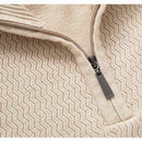 Men's Half-Zip Knit Sweater - Hunter Green 100% Polyester Business Casual (Navy/Tan/Black) M-3XL Lightweight & Anti-Pilling