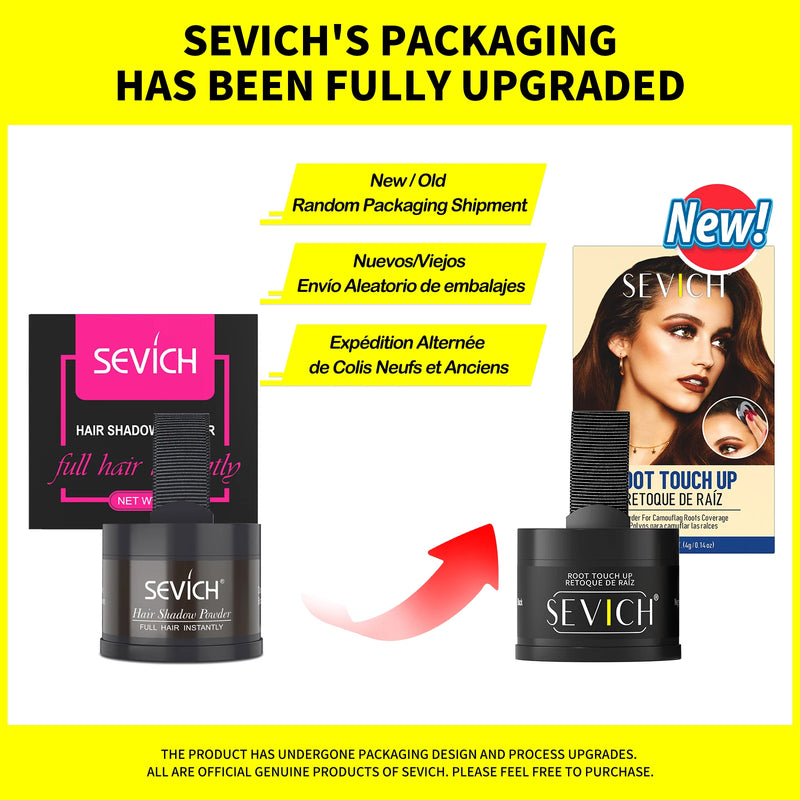 Sevich Hairline Powder 4g Hairline Shadow Powder Makeup Hair Concealer Natural Cover Unisex Hair Loss Product