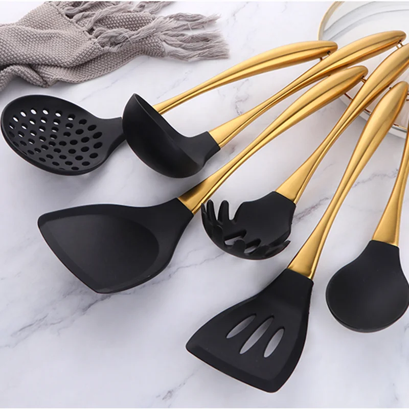 🍳 Conjunto de Utensílios de Cozinha Inox MEXQCH (Kit Completo + Resistência Premium)