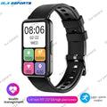 New Men Women Sports Smart Bracelet AMOLED Screen Bluetooth Call Smart Wristband 100+Sports Modes Fitness Clock Health Monitor