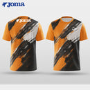 JOMA Summer Colorful Doodles 3D Print Men's T-shirt Daily Outdoor Sports Fitness Competition Fast Dry Breathable Casual Clothing