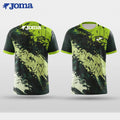 JOMA Summer Colorful Doodles 3D Print Men's T-shirt Daily Outdoor Sports Fitness Competition Fast Dry Breathable Casual Clothing