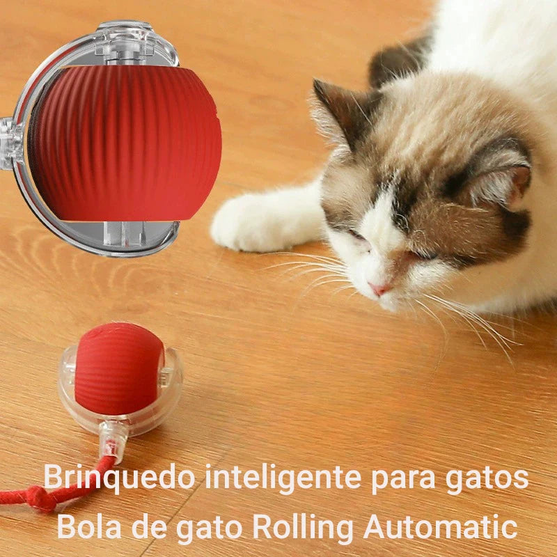 🧶 Bola Inteligente Interativa 2025 — Diversão Automática e Sem Fim para o Seu Gato!
