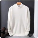 Hot Sale Cashmere Men's Sweater O-Neck Knitted Jumpers Long Sleeve Male Pullover Soft Warm Woolen Fashion Clothing Big Size