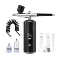 Air Brush for Nails Painting Handhold Mini Airbrush for Cake Decor Portable Airbrush Nail Kit with Compressor for Craft Tattoo