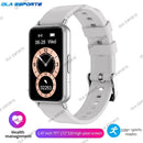 New Men Women Sports Smart Bracelet AMOLED Screen Bluetooth Call Smart Wristband 100+Sports Modes Fitness Clock Health Monitor