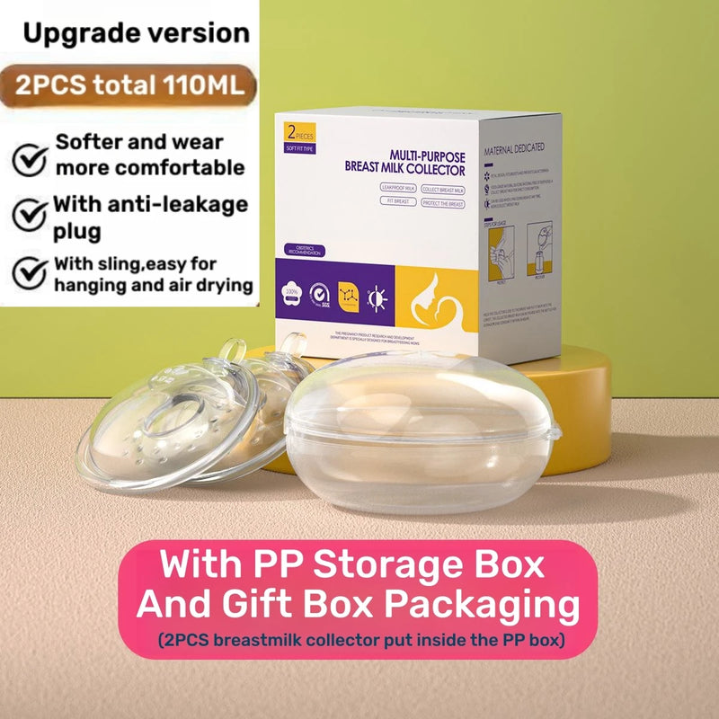Coletor de Leite Materno de Silicone – Conforto, Economia e Praticidade para as Mamães!