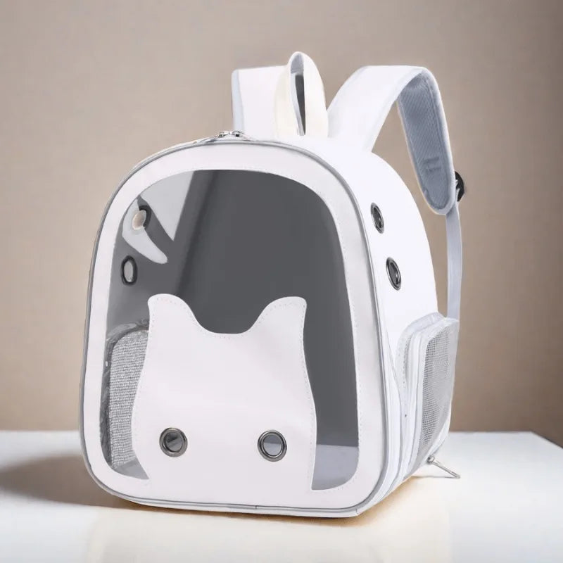 Pets Go Out with Bags Cats and Puppies Carry Breathable and Portable Backpacks Chest Bags Travel Bags and Adjustable Straps