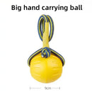 EVA Pet Toy Ball Dog Floating Ball Training Dog Pull Ring Bite Resistant Teething Pet Ball Rope Ball Foam Bite Resistant Dog Toy