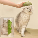 🐾 Escova 2 em 1 para Gatos – Massageadora + Removedora de Pelos!