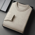 Men's Classic Crewneck Knit Pullover Sweater Long Sleeve Soft Casual Lightweight Solid Color Softwear for Men