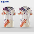 JOMA Summer Colorful Doodles 3D Print Men's T-shirt Daily Outdoor Sports Fitness Competition Fast Dry Breathable Casual Clothing
