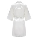Satin Silk Robes Plus Size Wedding Bathrobe Bride Bridesmaid Mother Maid of Honor Gown Women Clothing Sleepwear Sage Green