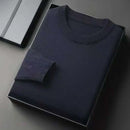 Men's Classic Crewneck Knit Pullover Sweater Long Sleeve Soft Casual Lightweight Solid Color Softwear for Men