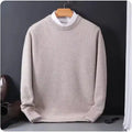 Hot Sale Cashmere Men's Sweater O-Neck Knitted Jumpers Long Sleeve Male Pullover Soft Warm Woolen Fashion Clothing Big Size