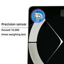 BMI Bluetooth Fat Scale Smart Digital Bathroom Weight Wireless Weight Scale USB Rechargeable Smartphone APP