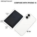 Trifold Magnetic Phone Wallet PU Leather Card Bag Magsafe Card Holder Wallet for Apple IPhone 16 15 12 13 14 Pro Max Plus Mini