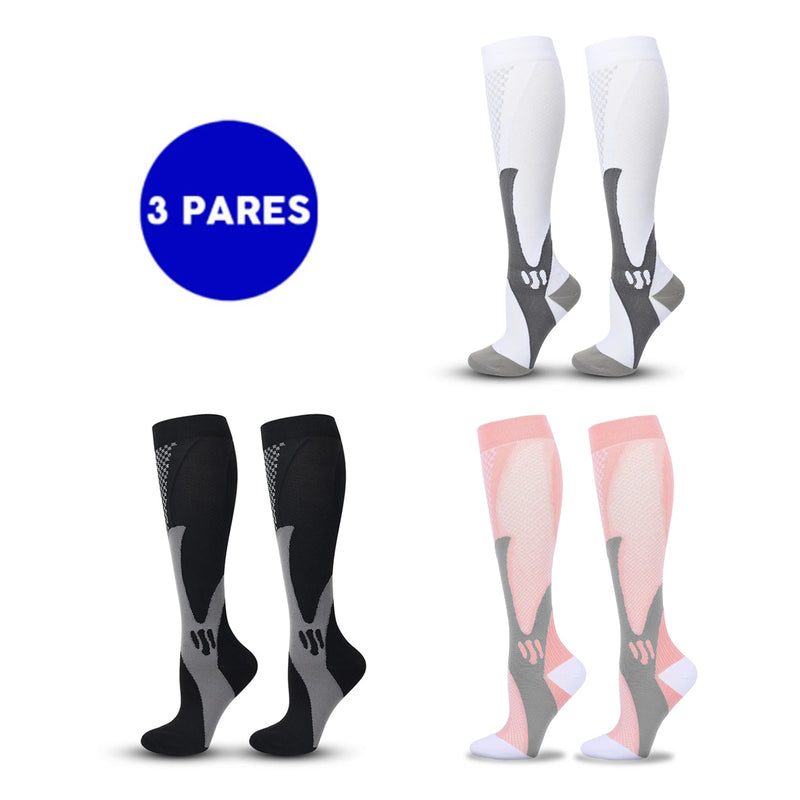 3 Kit Professional High Compression Stimulates Running Cycling Stimulates Racing Varicose Relief