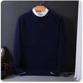 Hot Sale Cashmere Men's Sweater O-Neck Knitted Jumpers Long Sleeve Male Pullover Soft Warm Woolen Fashion Clothing Big Size