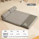 Four Seasons Dog Cat Bed Orthopedic Memory Foam Machine Washable Removable Cover All Season Comfort Mat for Small Medium Large