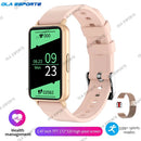 New Men Women Sports Smart Bracelet AMOLED Screen Bluetooth Call Smart Wristband 100+Sports Modes Fitness Clock Health Monitor