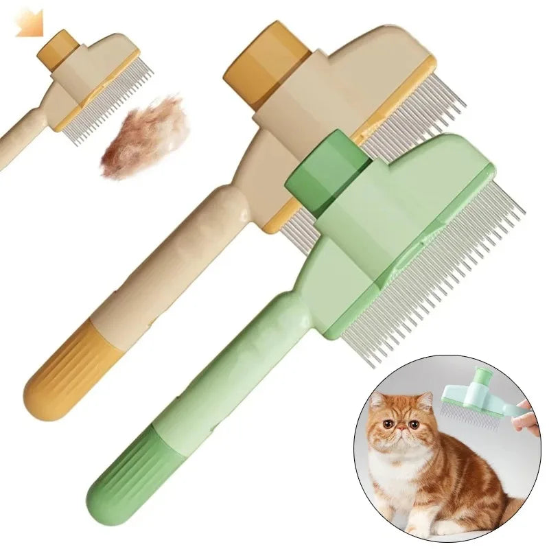🐱 Pente Elétrico Removedor de Pelos para Gatos – Cuide do seu Pet com Conforto!