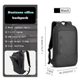 HK Slim Backpack For Men 15.6 Inch Laptop Bags Waterproof Minimalist Business Backpack With USB Charging Casual Travel Work Bag