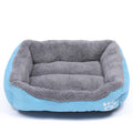 Large Dog Bed Square Plush Cat Nest Kennel All Season Washable Dog Sofa Waterproof Mattress Cat Bed for Medium Dogs Accessories