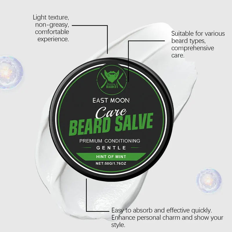 Ultimate Beard Care Kit for Men - Beard Oil,Beard cream,Brush, Comb, Scissors & Storage Bag Moisturizing Grooming Set