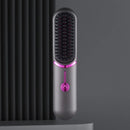 Cordless Hair Straightening Brush Portable Mini Travel Straightener Brush, Women's Ionic Hot Comb Straightener
